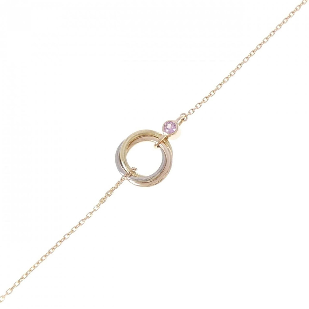 CARTIER Gold Trinity Charm Bracelet